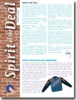 Spirit of the Deal Newsletter - June 2008
